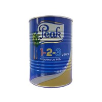 Peak 123 powdered milk, tin pack (400g) * 12