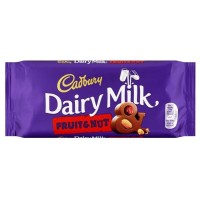 Cadbury dairy milk fruit & nut chocolate - 120g