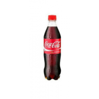 Coca-cola plastic  bottles x 12