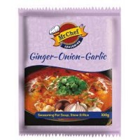 Mr chef ginger, onion and garlic seasoning 100g