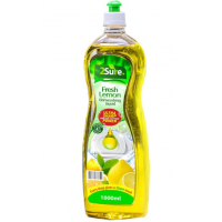 2sure dishwashing liquid, original | lemon fresh 1000ml