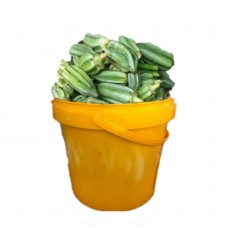 Fresh okro (half custard rubber)