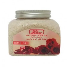 Skin doctor whitening scrub for face & body rose 500 g