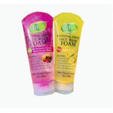 Veet gold whitening expert face wash foam with lemon & vc extract 200 g