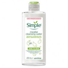 Simple kind to skin micellar cleansing water 200 ml