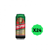 Trophy premium lager beer 500ml * 24