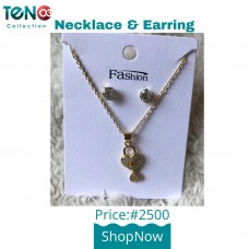 Fashion necklace & earring