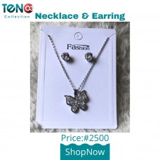 Fashion necklace & earring