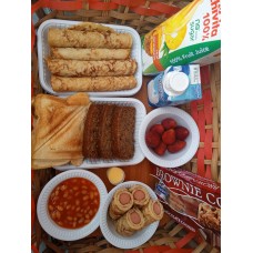 Budget breakfast tray