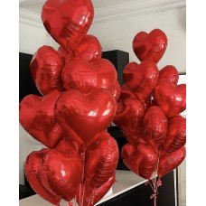 Heart balloons gift