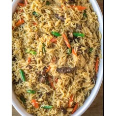 Mixed meat schezwan rice