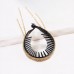 1pcs gold shiny hairpin 