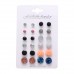 Colored earring studs 