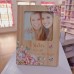 Vintage floral photo frames 