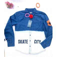 Boys jean shirt