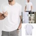 Unisex men/woman pure cotton round neck t-shirt 