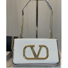 White party crossbody bag.