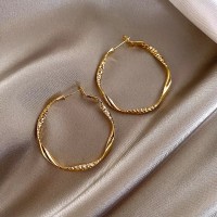 Athena loop earring