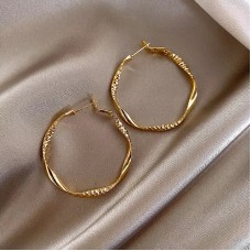 Athena loop earring