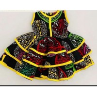 Ankara ball gown