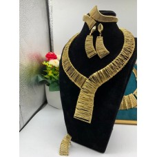 Italian gold plated costume set