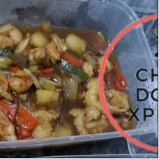 Shrimp in chilli sauce 