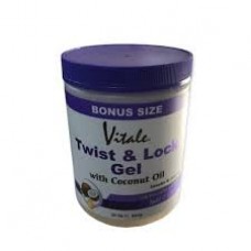 Vitale twist and lock hair gel 368g