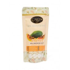 Papaya spa shower salt 350g