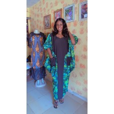 Ankara bubu gown